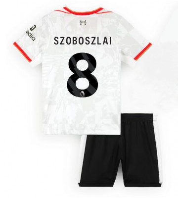 Liverpool Dominik Szoboszlai #8 Tercera Equipación Niños 2024-25 Manga Corta (+ Pantalones cortos)